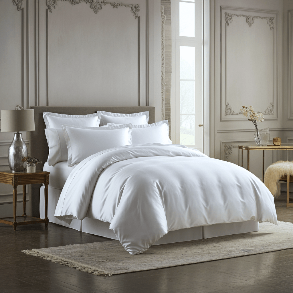 Charm Baumwolle Satin Bettlaken