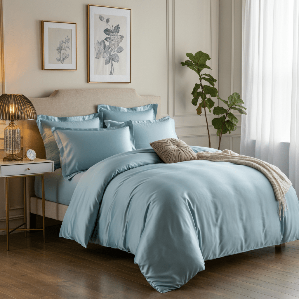 Charm Baumwolle Satin Bettwäsche