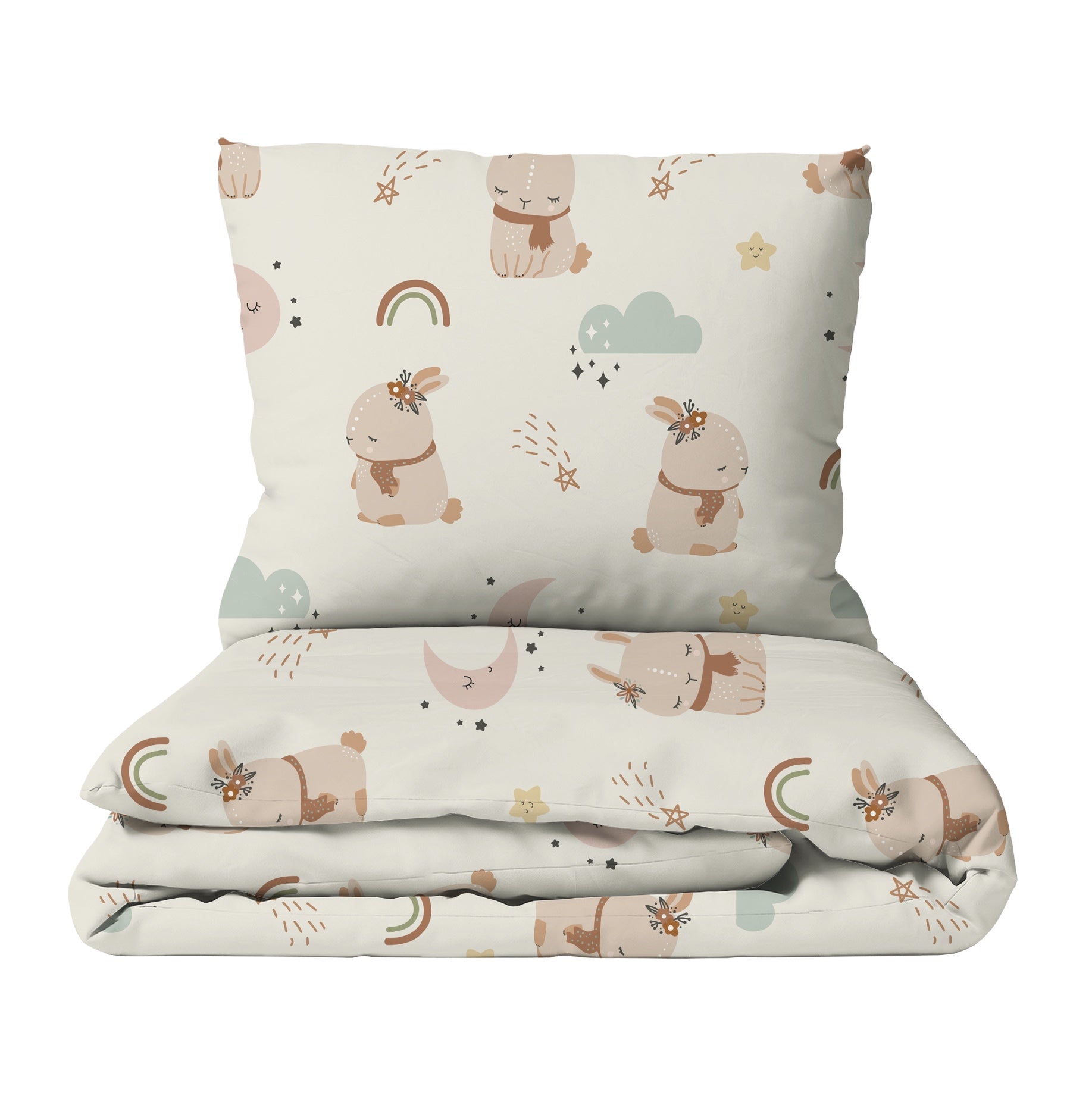 “Nordic Bunny” Premium Kinderbettwäsche
