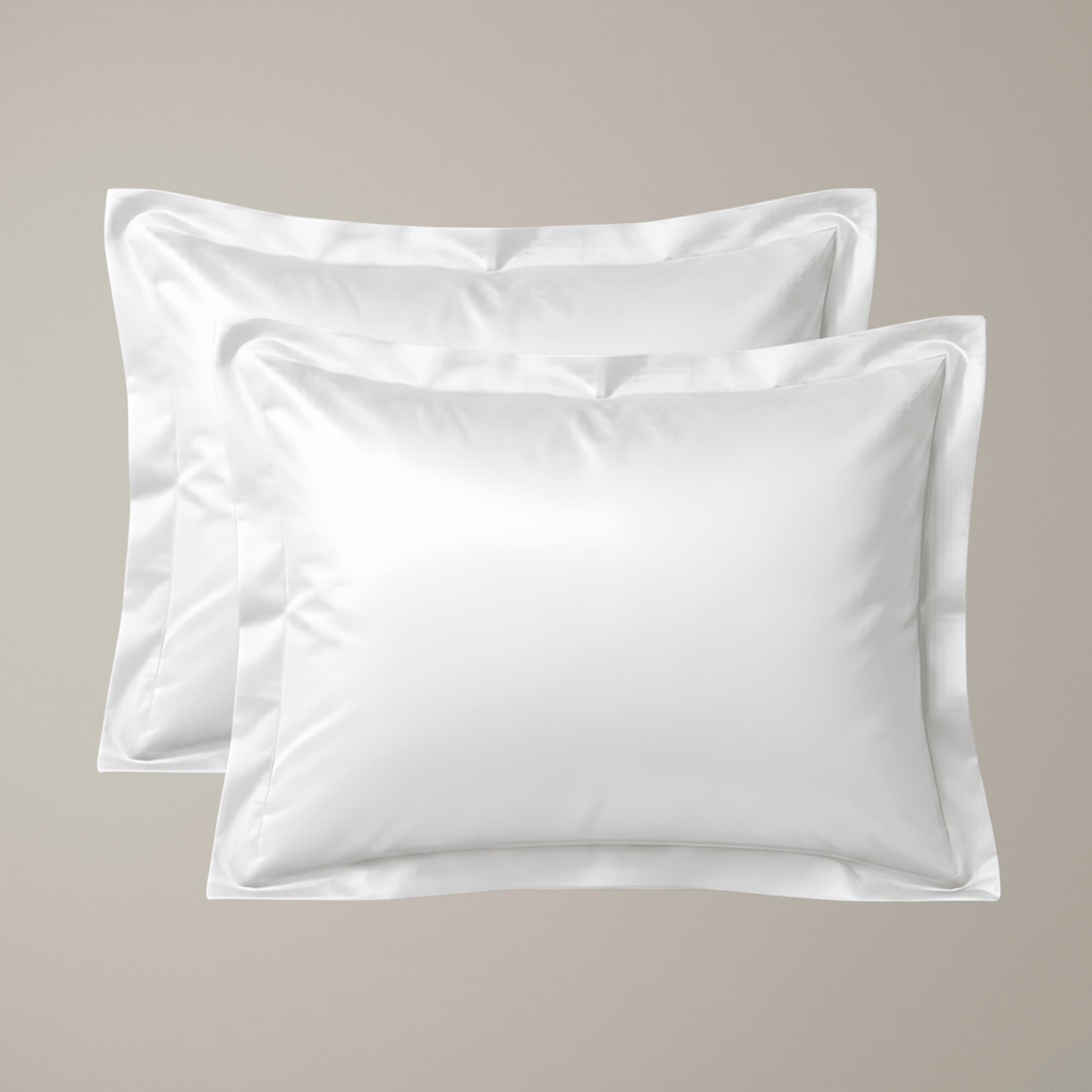 Luxe Baumwolle Satin 2-Kissenbezug Set