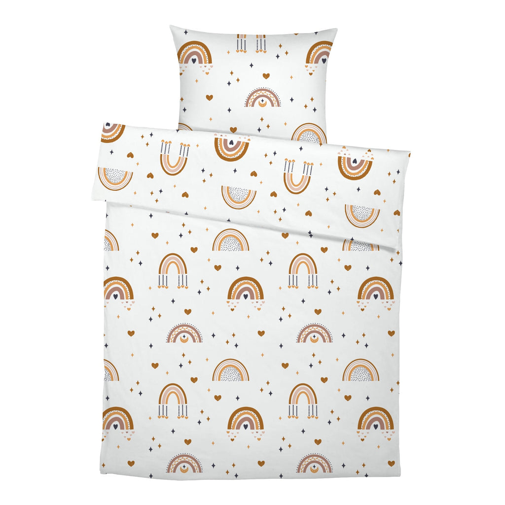 “Boho Rainbow" Premium Kinderbettwäsche