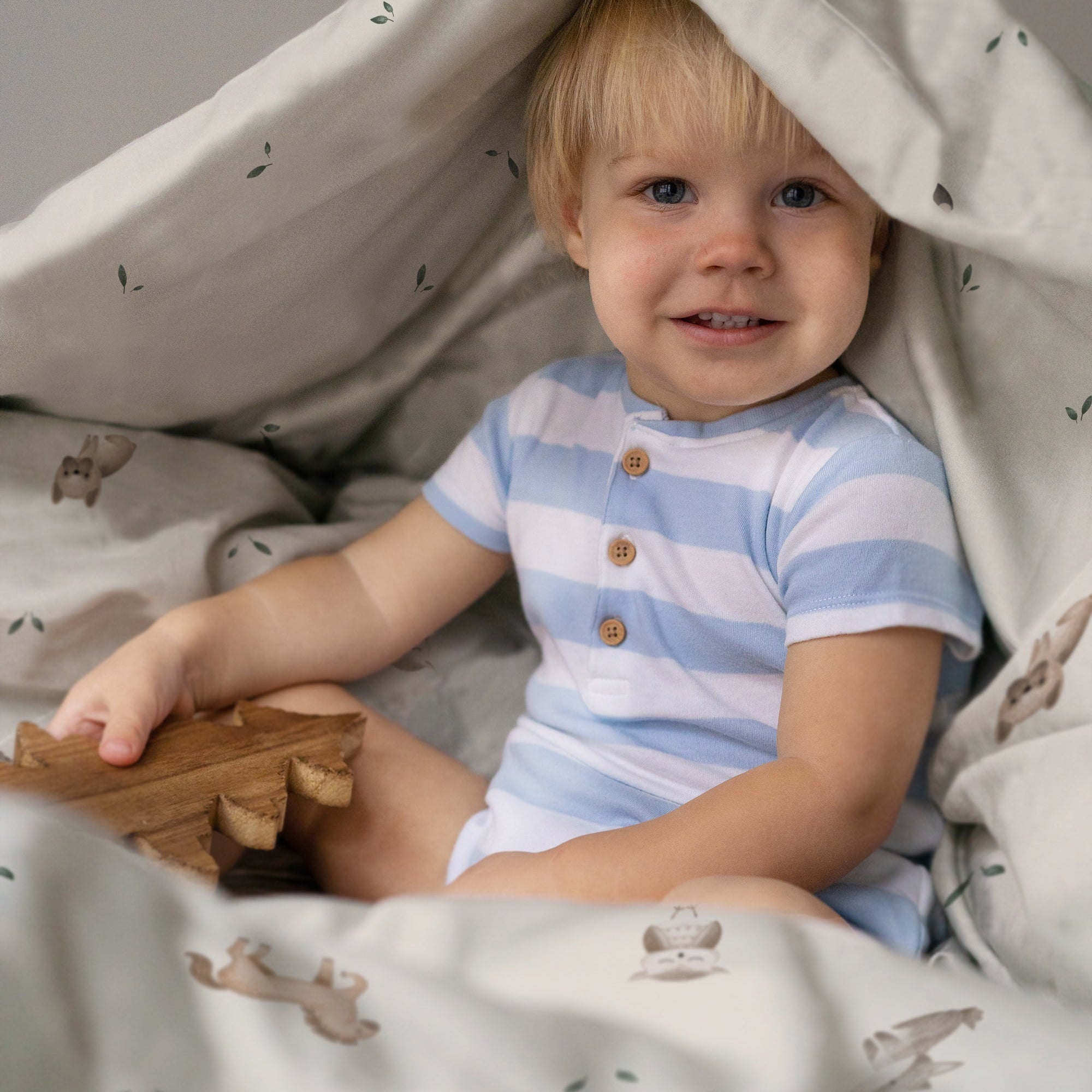 "Oliven Farm" Premium Kinderbettwäsche