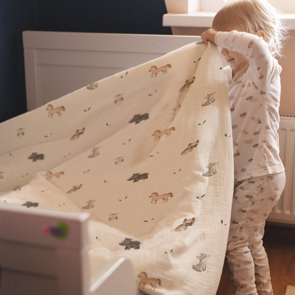 "Oliven Farm" Premium Kinderbettwäsche