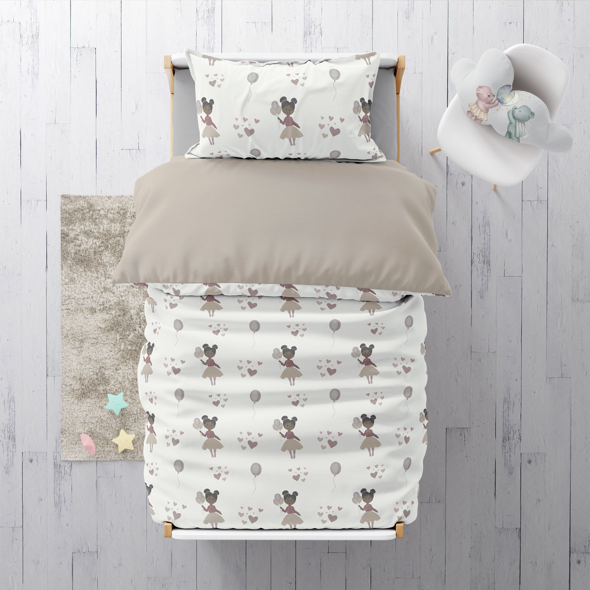 “Little Princess” Premium Kinderbettwäsche