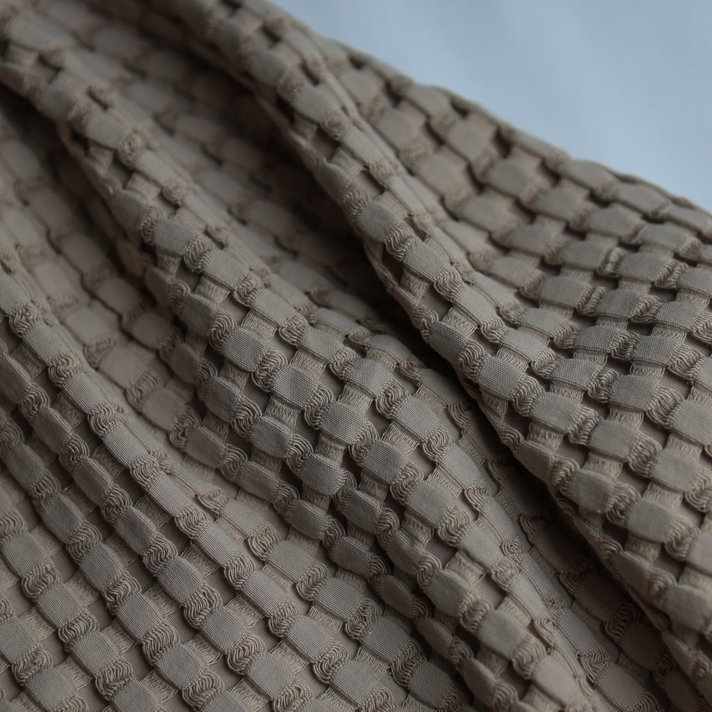 Waffelmuster Baumwolle Piqué Tagesdecke