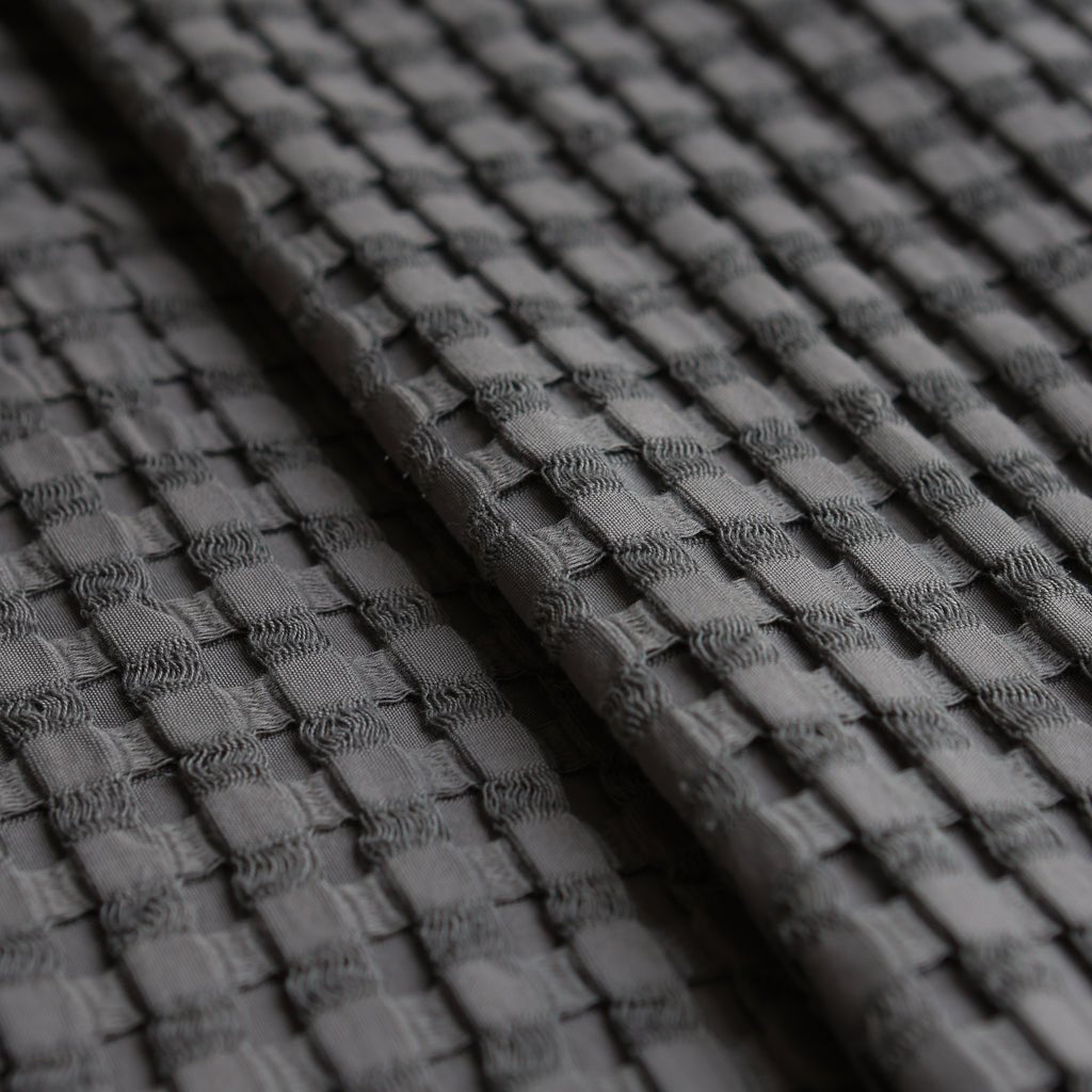 Waffelmuster Baumwolle Piqué Tagesdecke