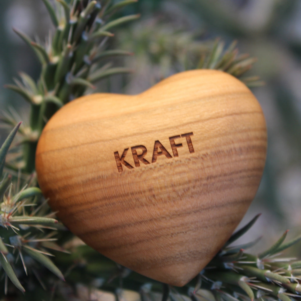Thankgoods Wooden Heart KRAFT