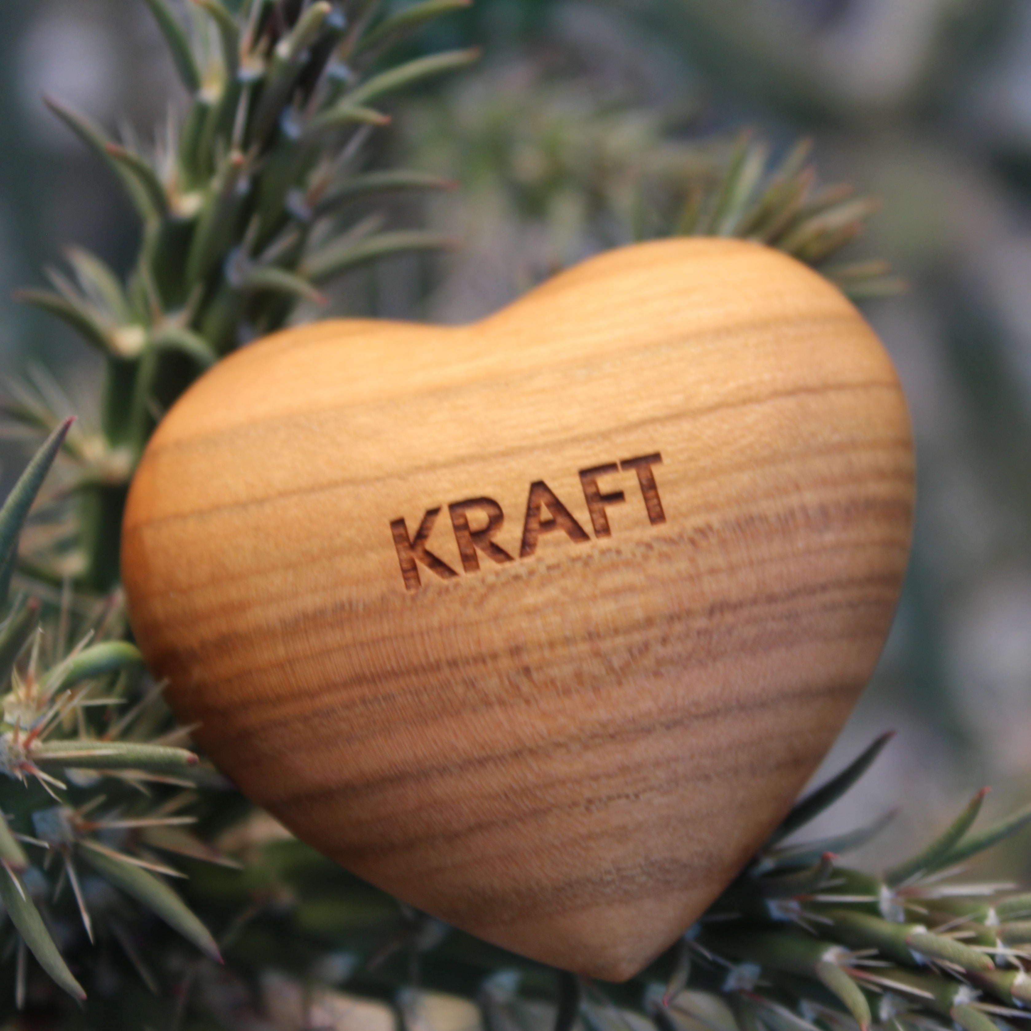 Thankgoods Wooden Heart KRAFT