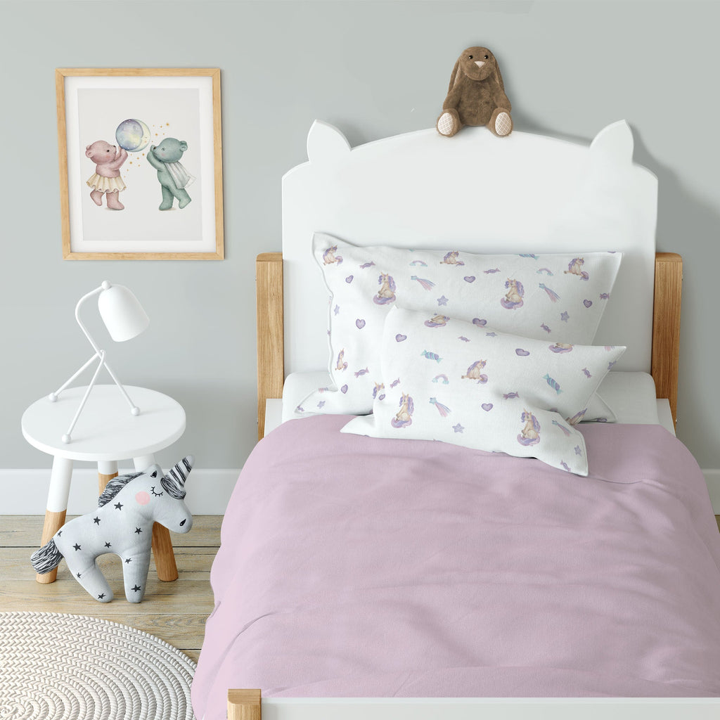 “Kleine Einhörner” Premium Kinderbettwäsche