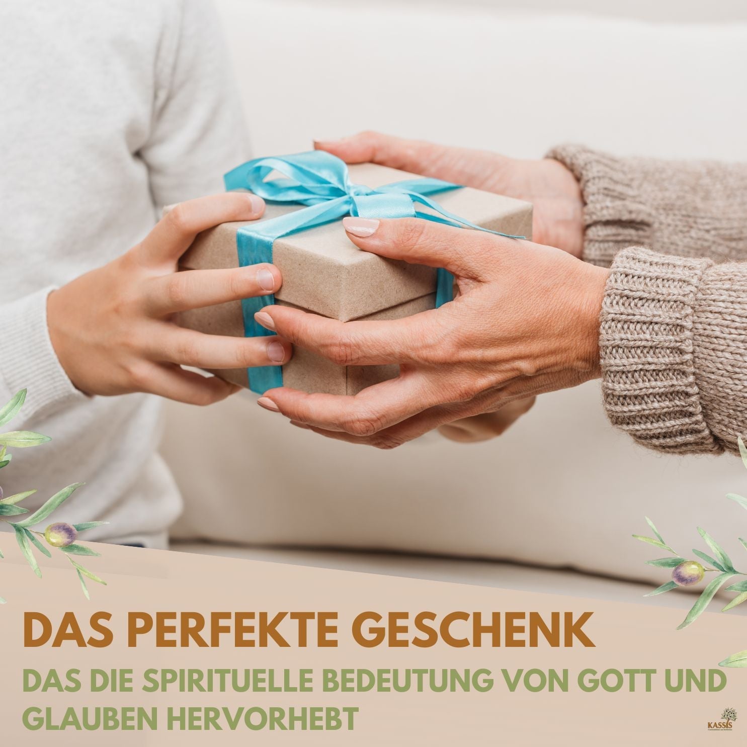 Handschmeichler Schutzengel aus Olivenholz mit Spruch „Du schaffst das“ | Mutmacher Geschenk, Glücksbringer Prüfung, Neustart