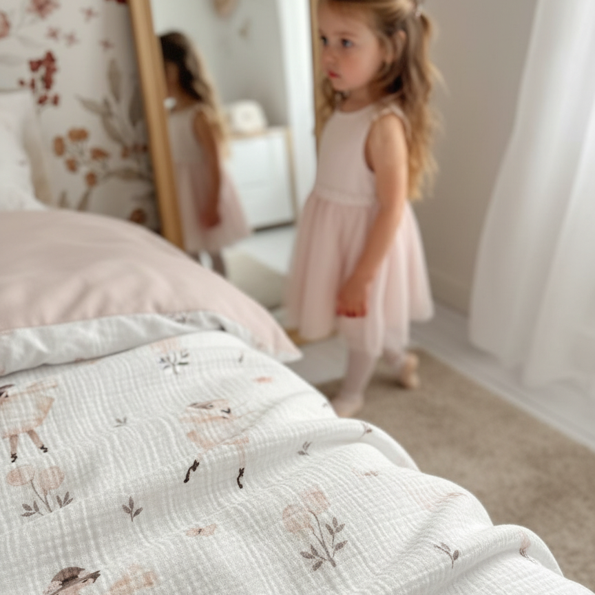 "Ballerinas" Premium Kinderbettwäsche
