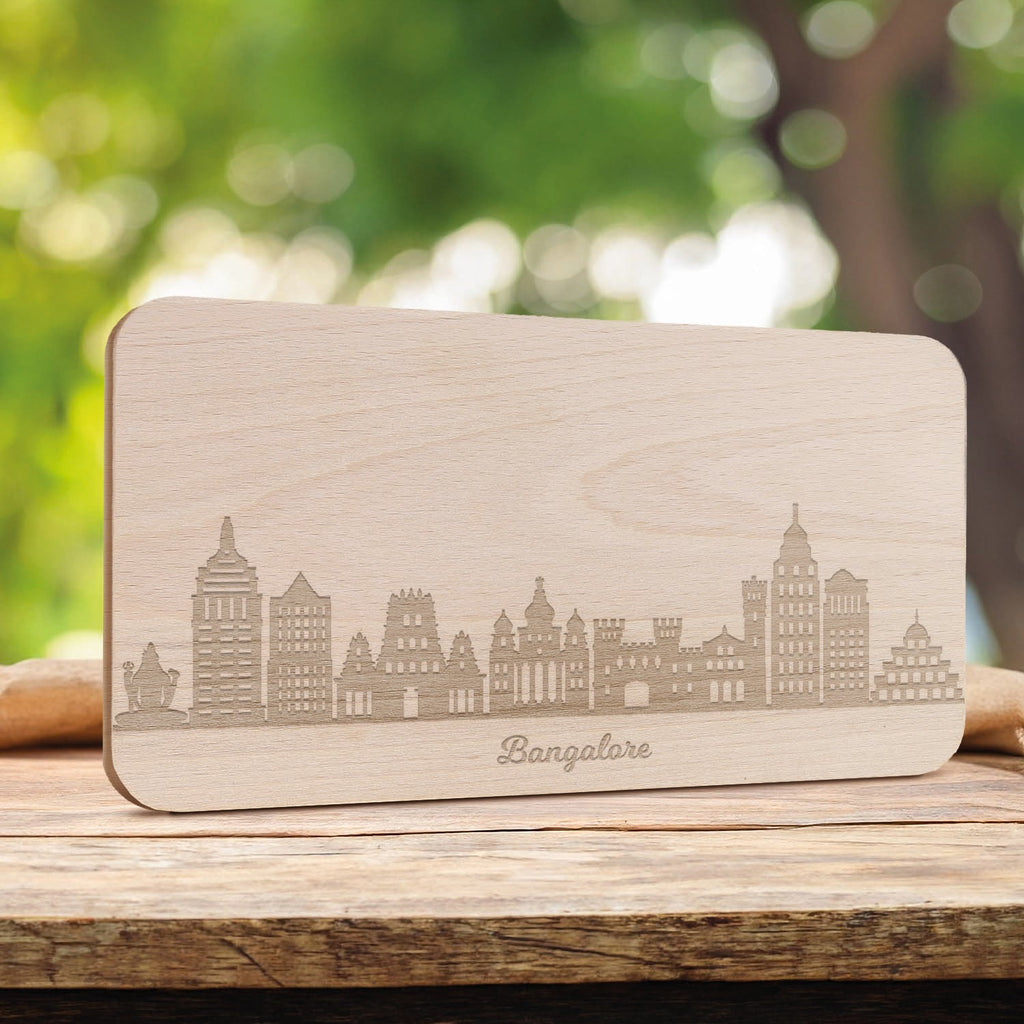 Frühstücksbrettchen Skyline Bangalore