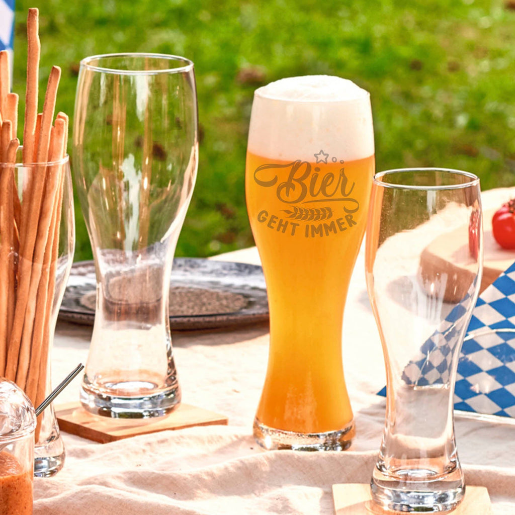 Leonardo Weizenglas "Bier geht immer"