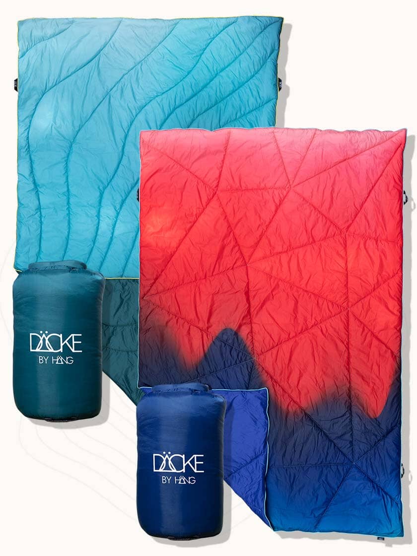 DÄCKE Outdoor Decke – Ultraleicht, wasserabweisend, für Camping & Vanlife