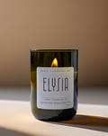 Elysia Scented Candle – Soy Wax Candle with Woody-Floral Notes