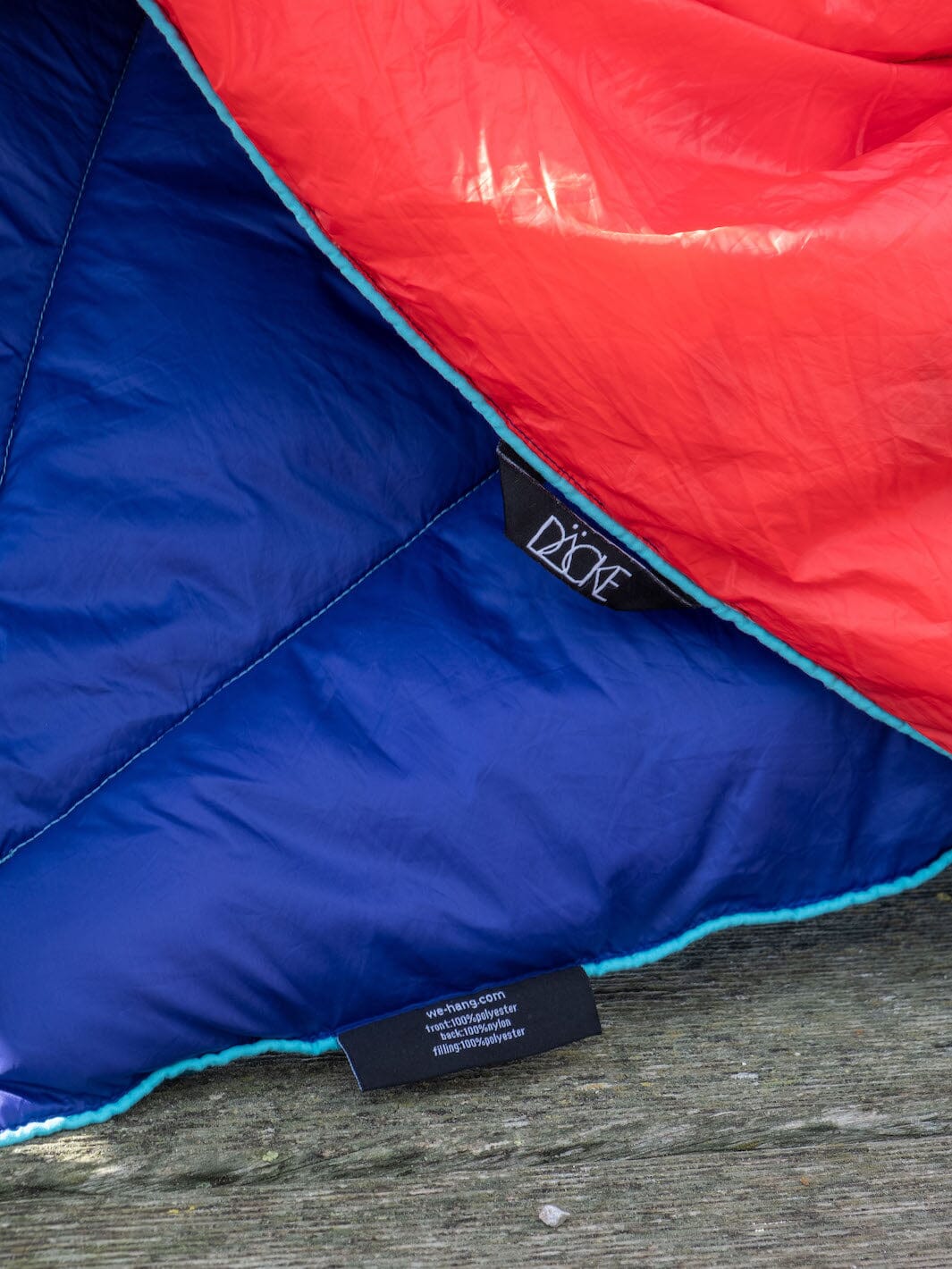 DÄCKE Outdoor Decke – Ultraleicht, wasserabweisend, für Camping & Vanlife