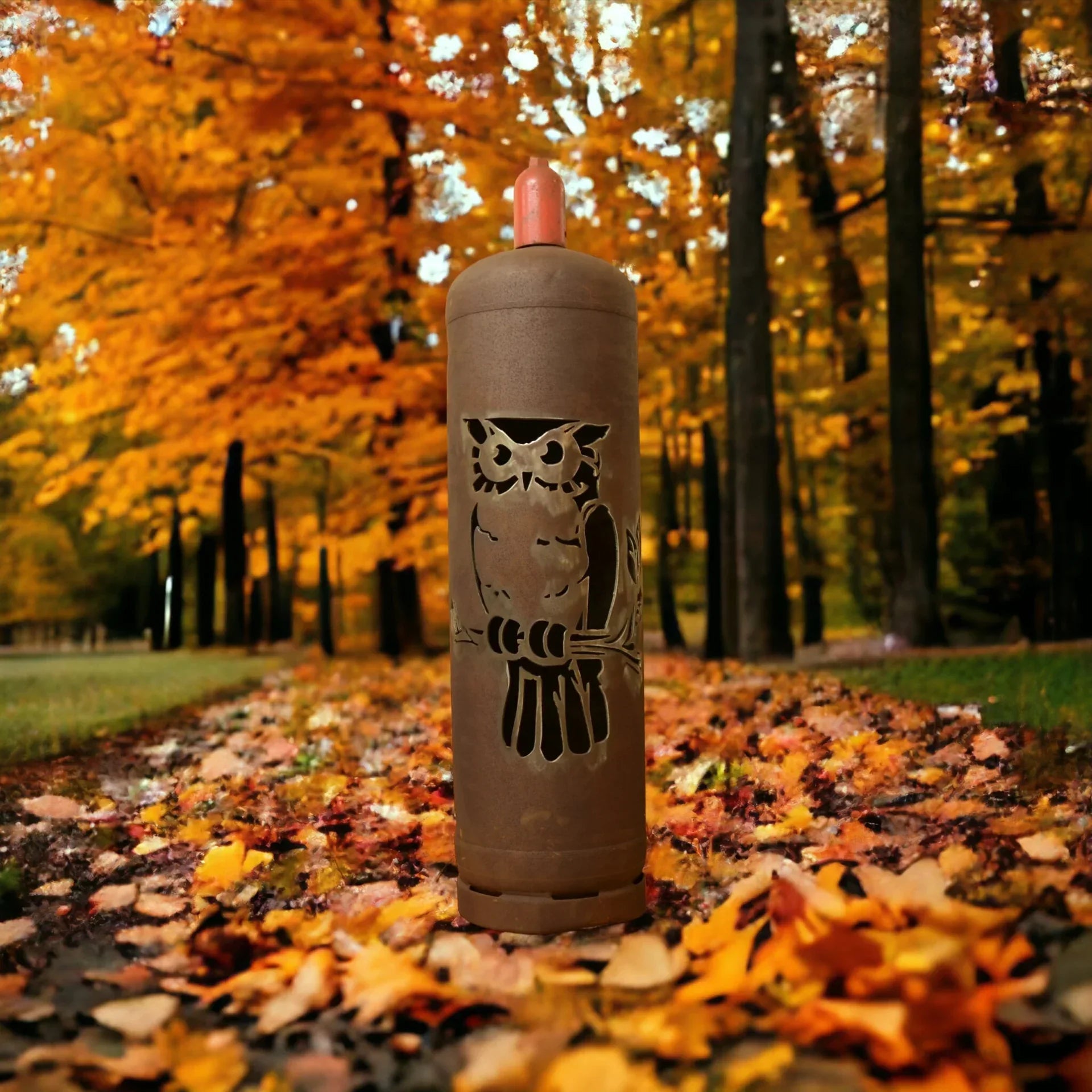 Feuertonne "Eule" - feuertonnen.org