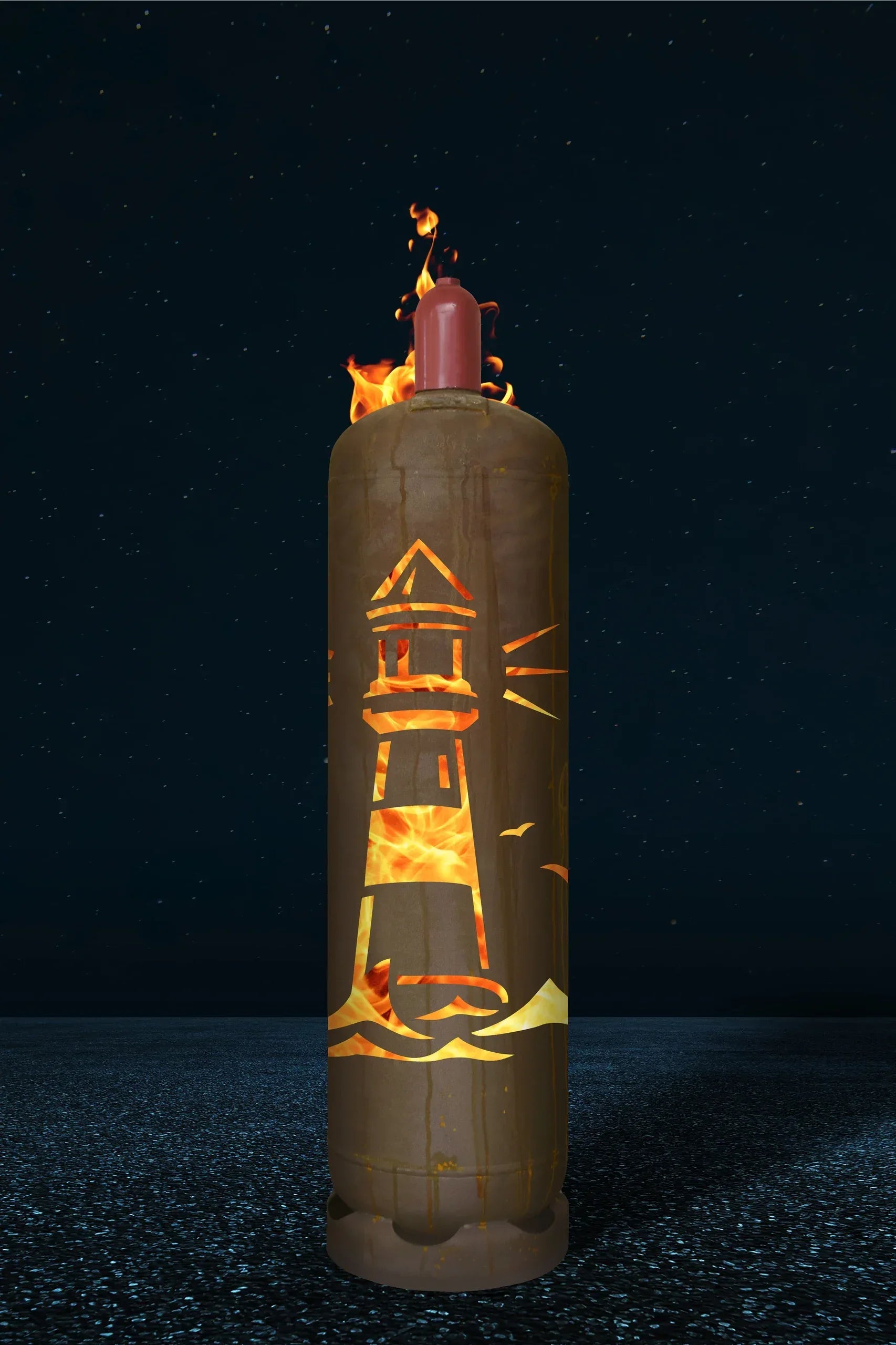 Feuertonne Leuchtturm - feuertonnen.org