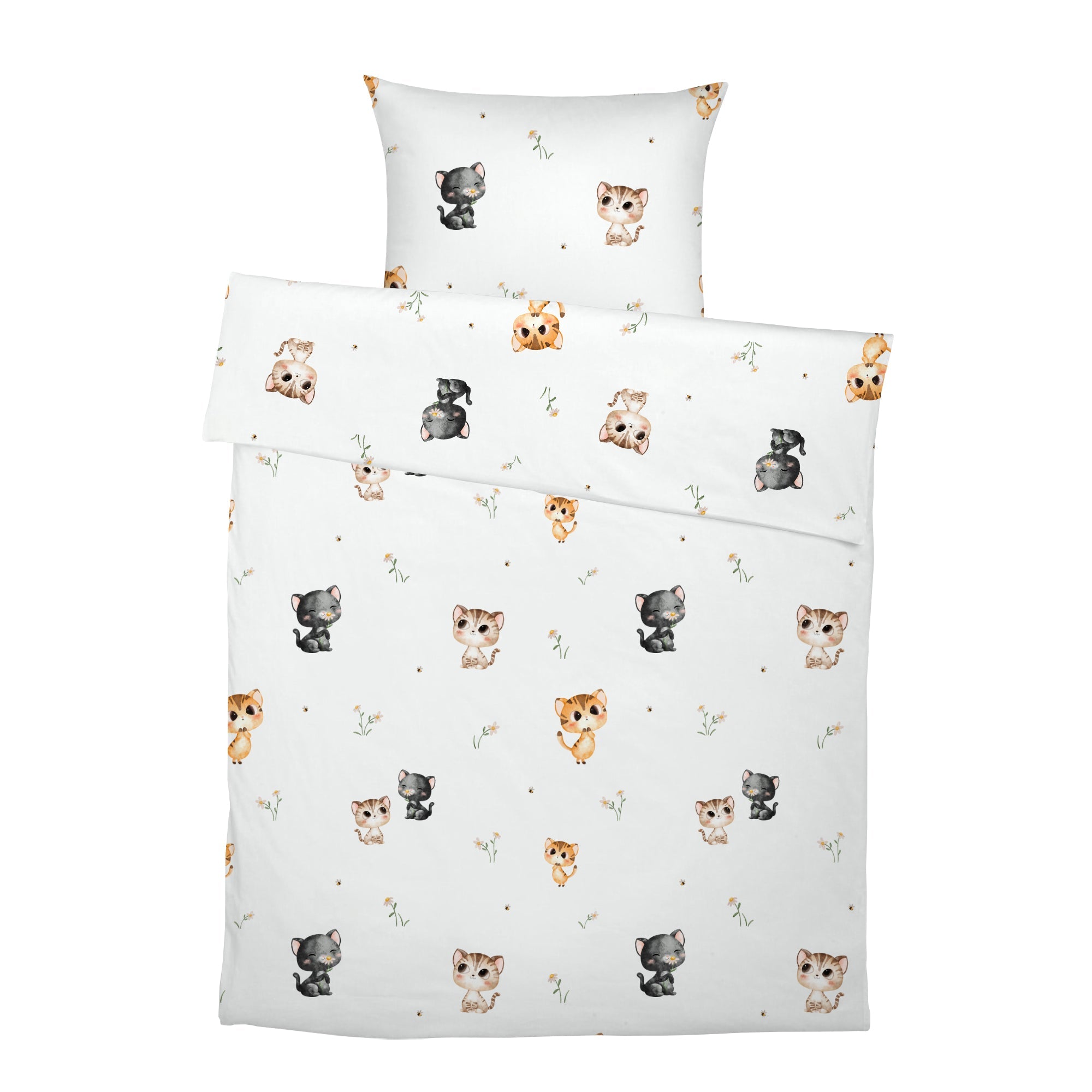 "Katzen" Premium Kinderbettwäsche
