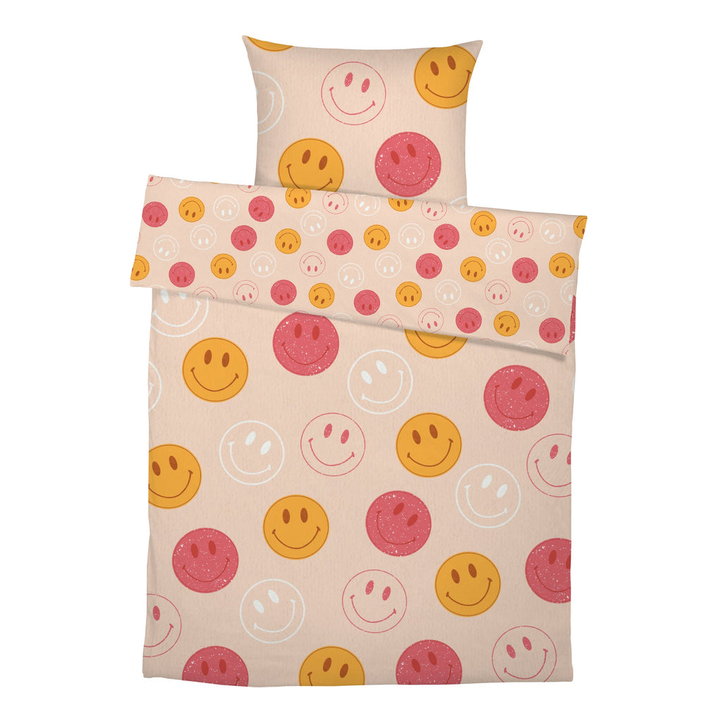 "Smileys" Premium Kinderbettwäsche