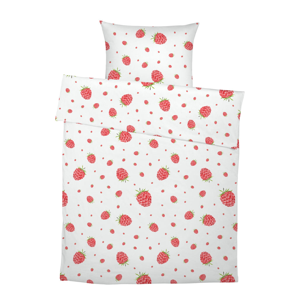 "Himbeeren" Premium Kinderbettwäsche
