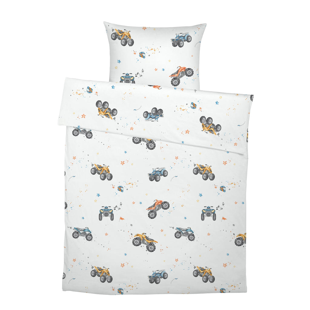 "Quads" Premium Kinderbettwäsche