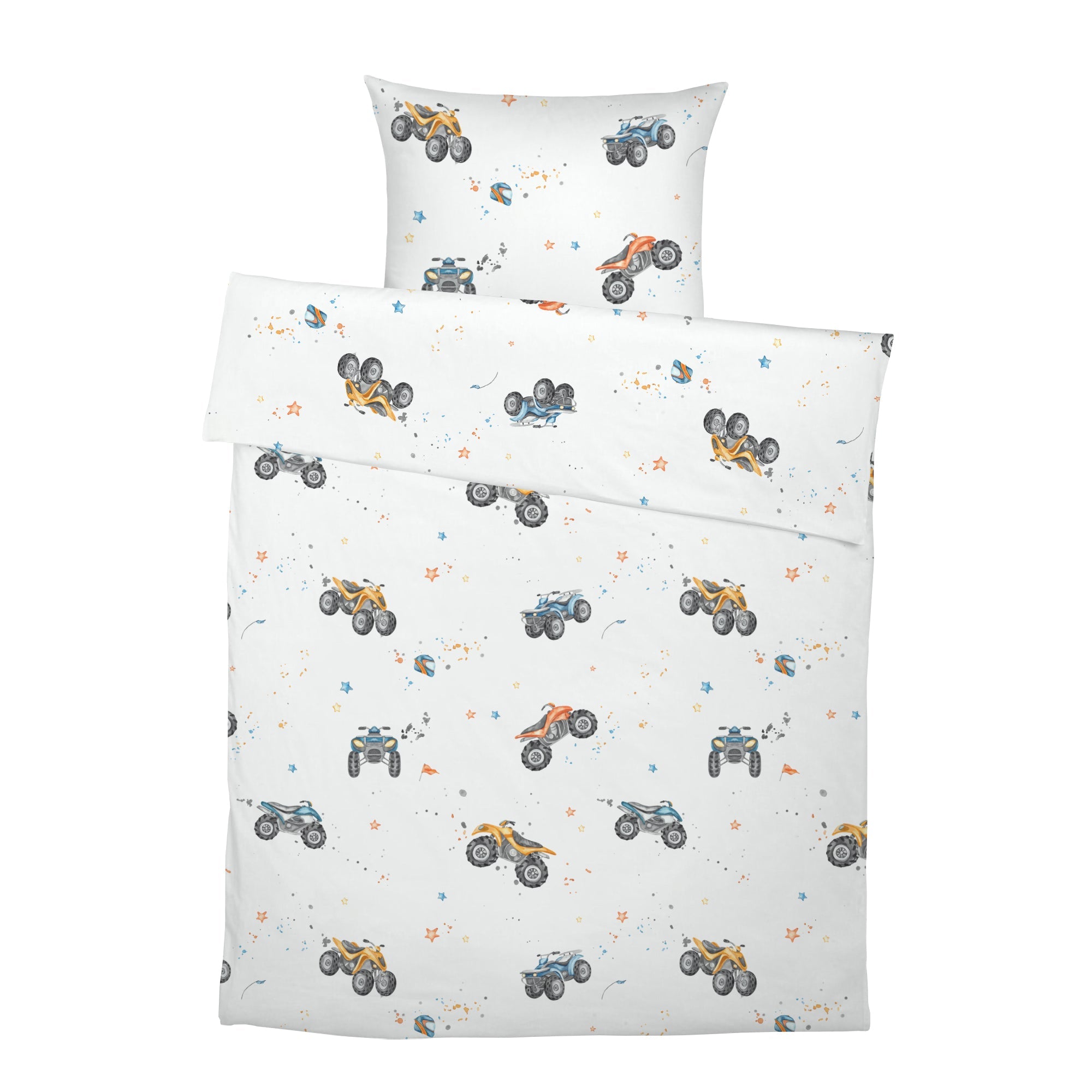 "Quads" Premium Kinderbettwäsche