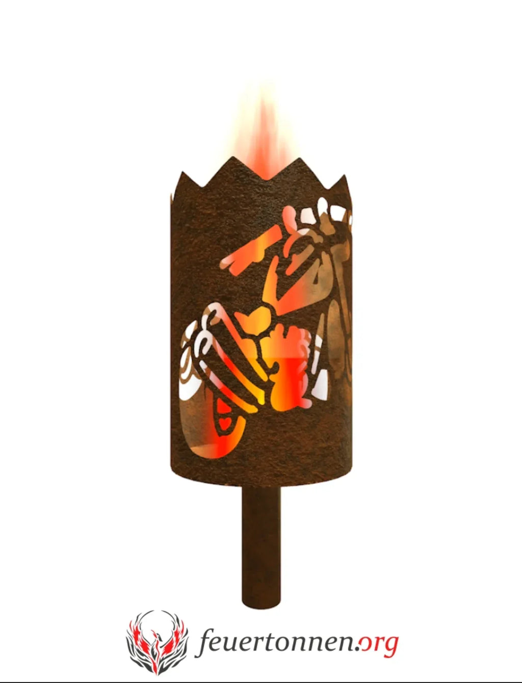 Gartenfackel Motorrad - feuertonnen.org