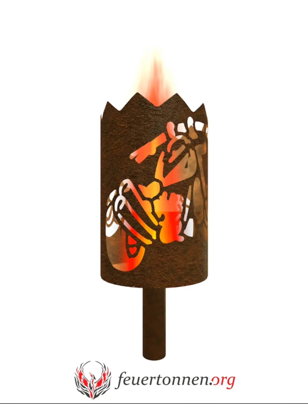 Gartenfackel Motorrad - feuertonnen.org