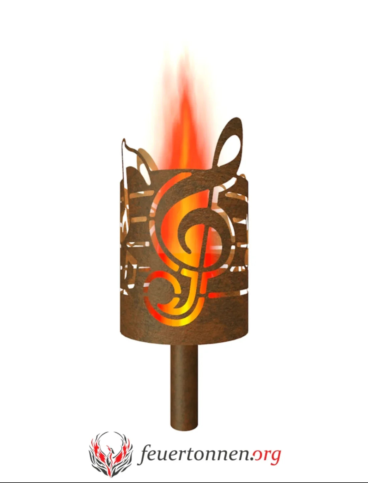 Gartenfackel Noten & Notenschlüssel - feuertonnen.org