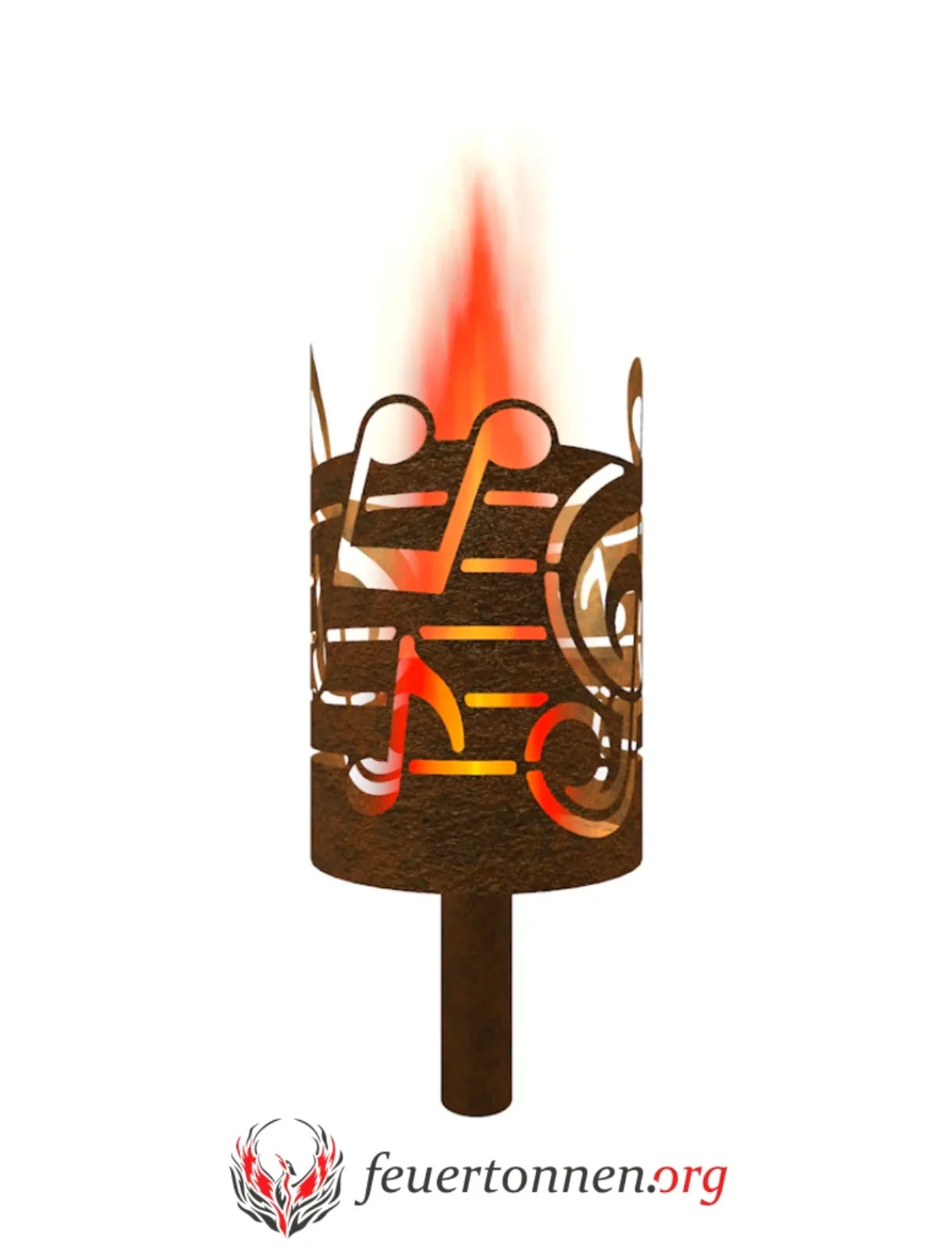 Gartenfackel Noten & Notenschlüssel - feuertonnen.org