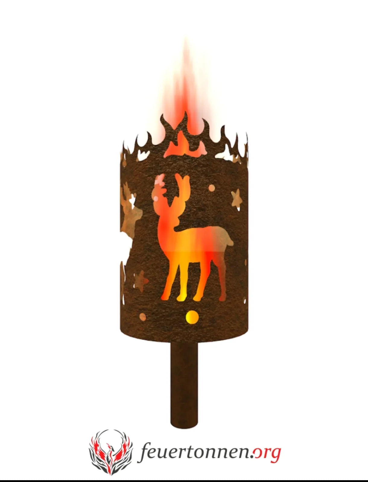 Gartenfackel Rentiere - feuertonnen.org