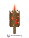 Gartenfackel Sterne 3 - feuertonnen.org