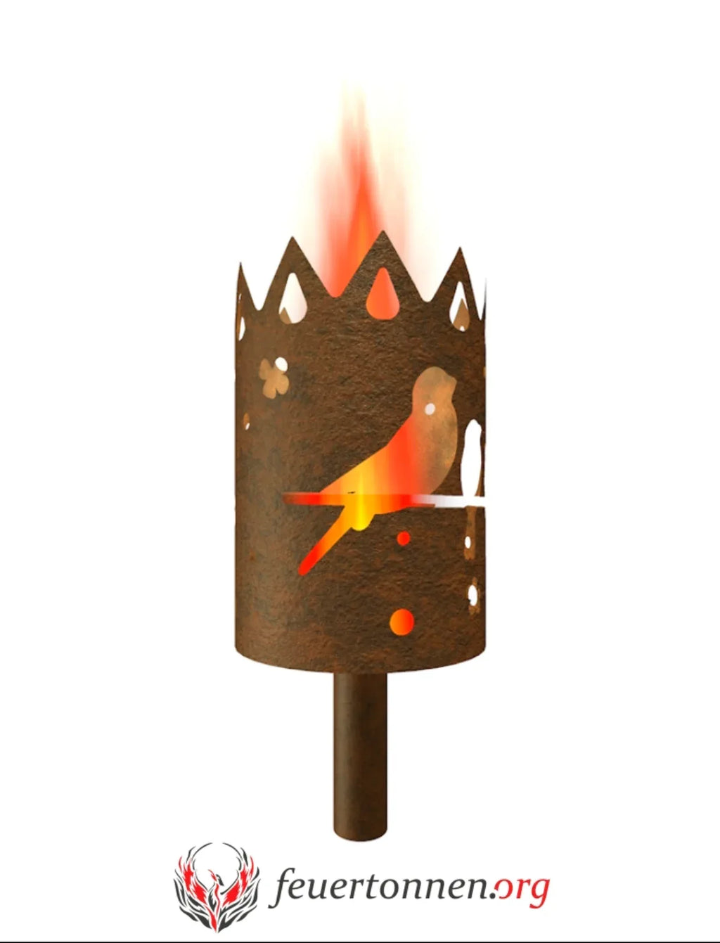 Gartenfackel Vögel - feuertonnen.org