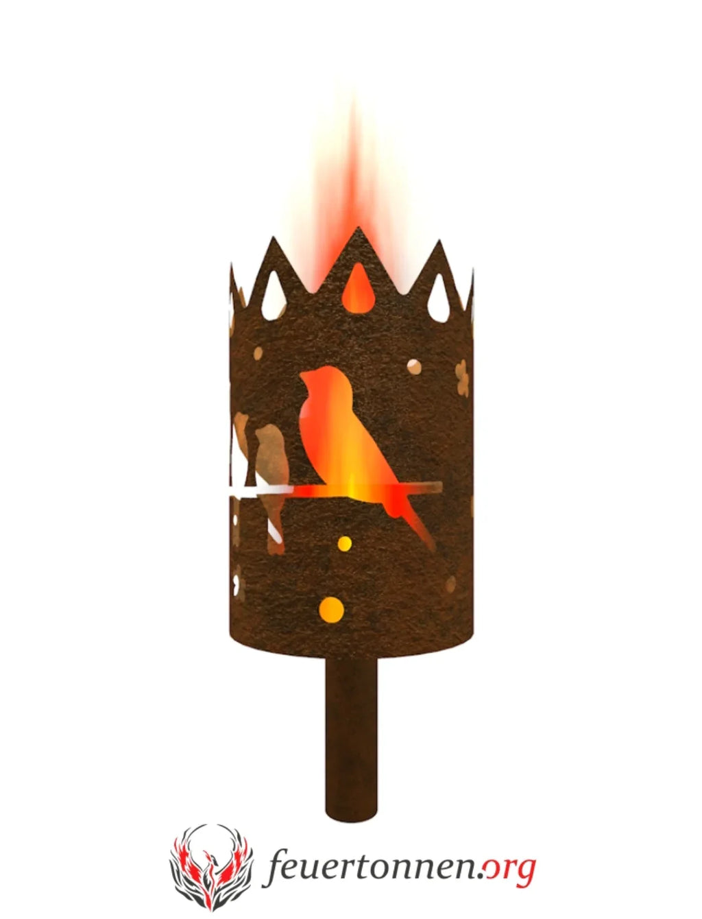 Gartenfackel Vögel - feuertonnen.org