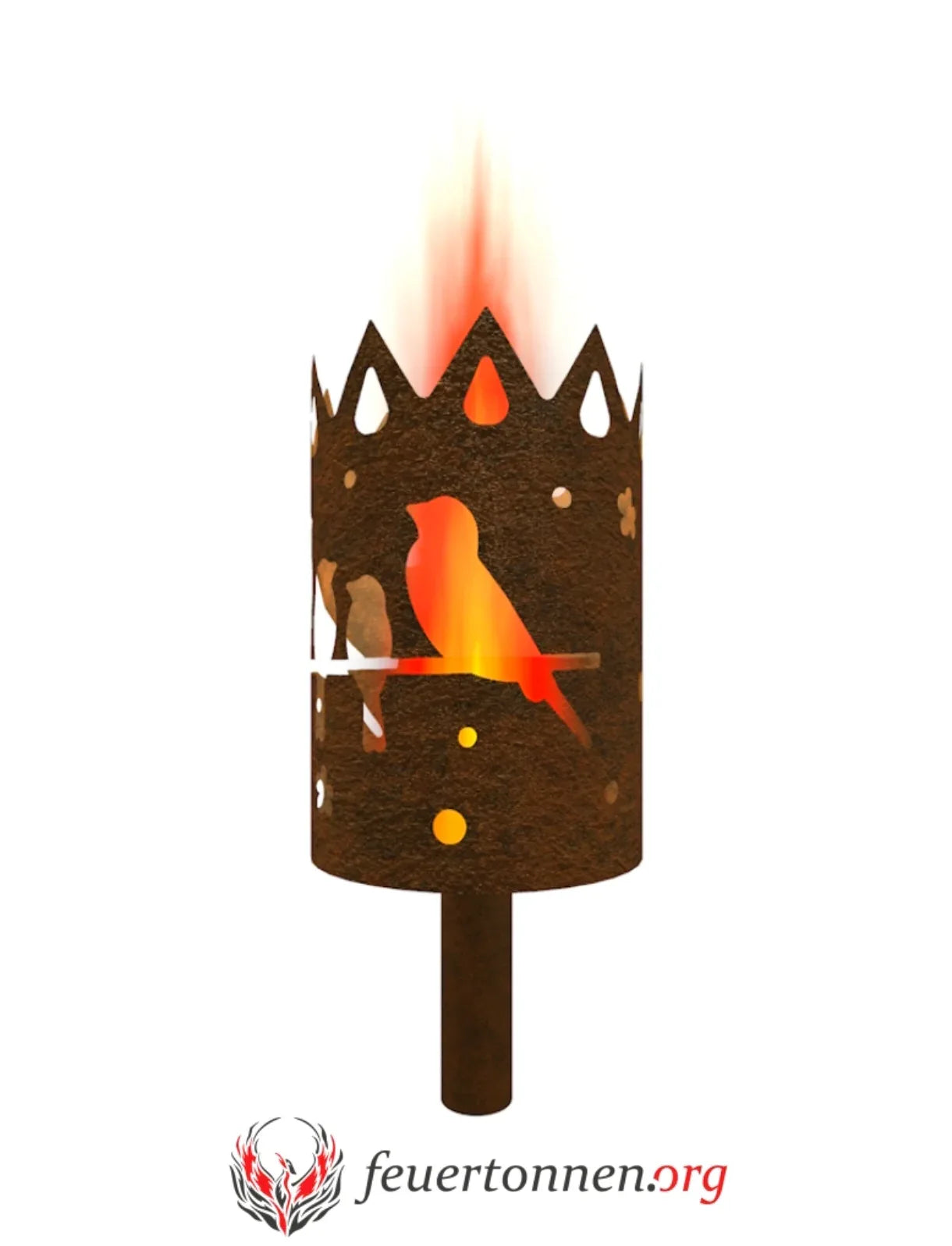 Gartenfackel Vögel - feuertonnen.org