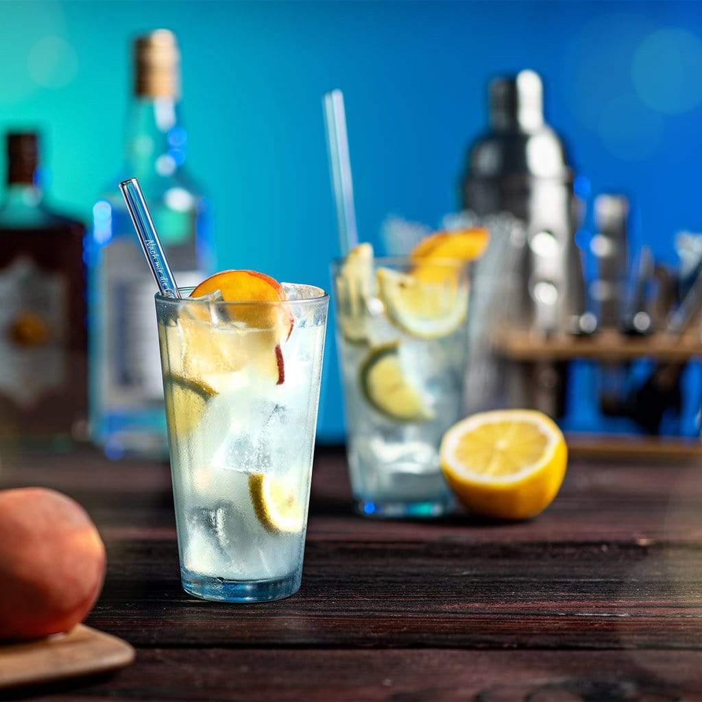 Der Gin des Lebens Edition gravierte mit 6 lustigen Gin Tonic Sprüchen