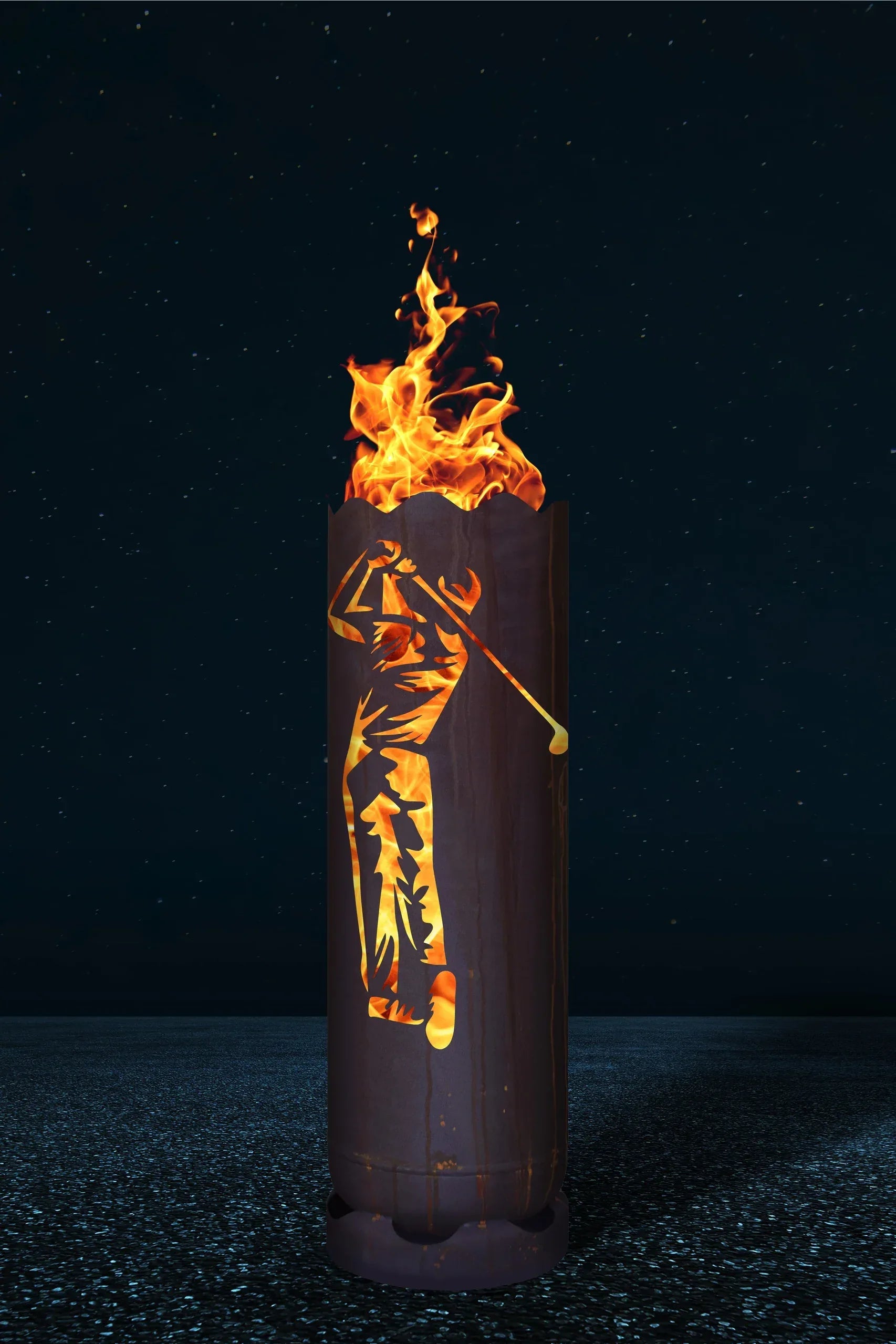 Feuertonne "Golfer" - feuertonnen.org