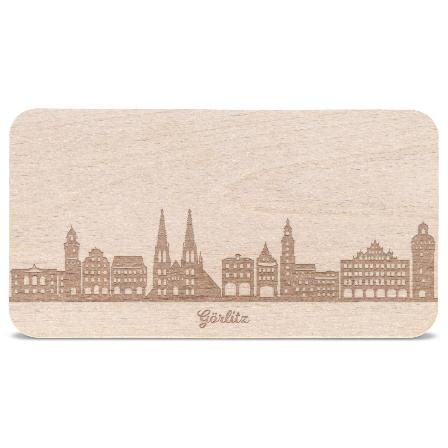 Frühstücksbrettchen Skyline Görlitz