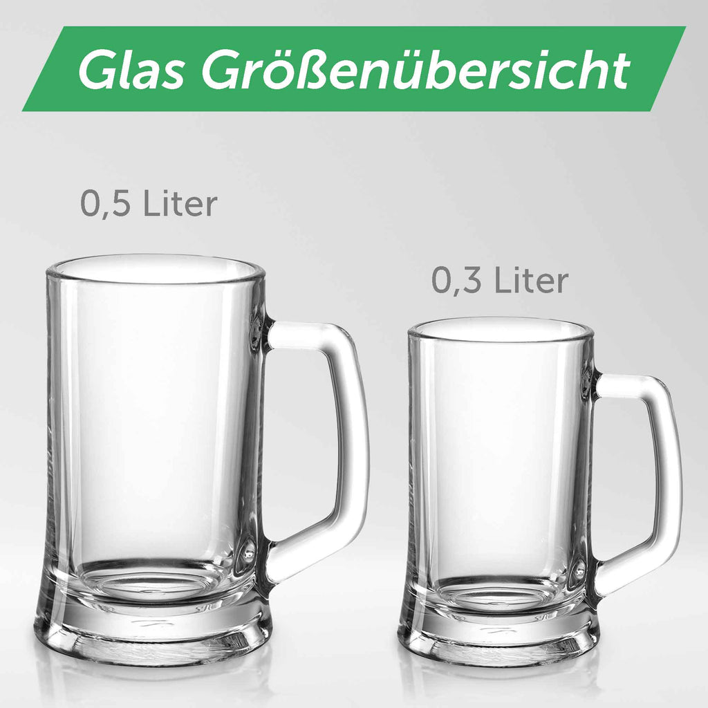 Montana Bierkrug mit Gravur "Papas Auszeit"