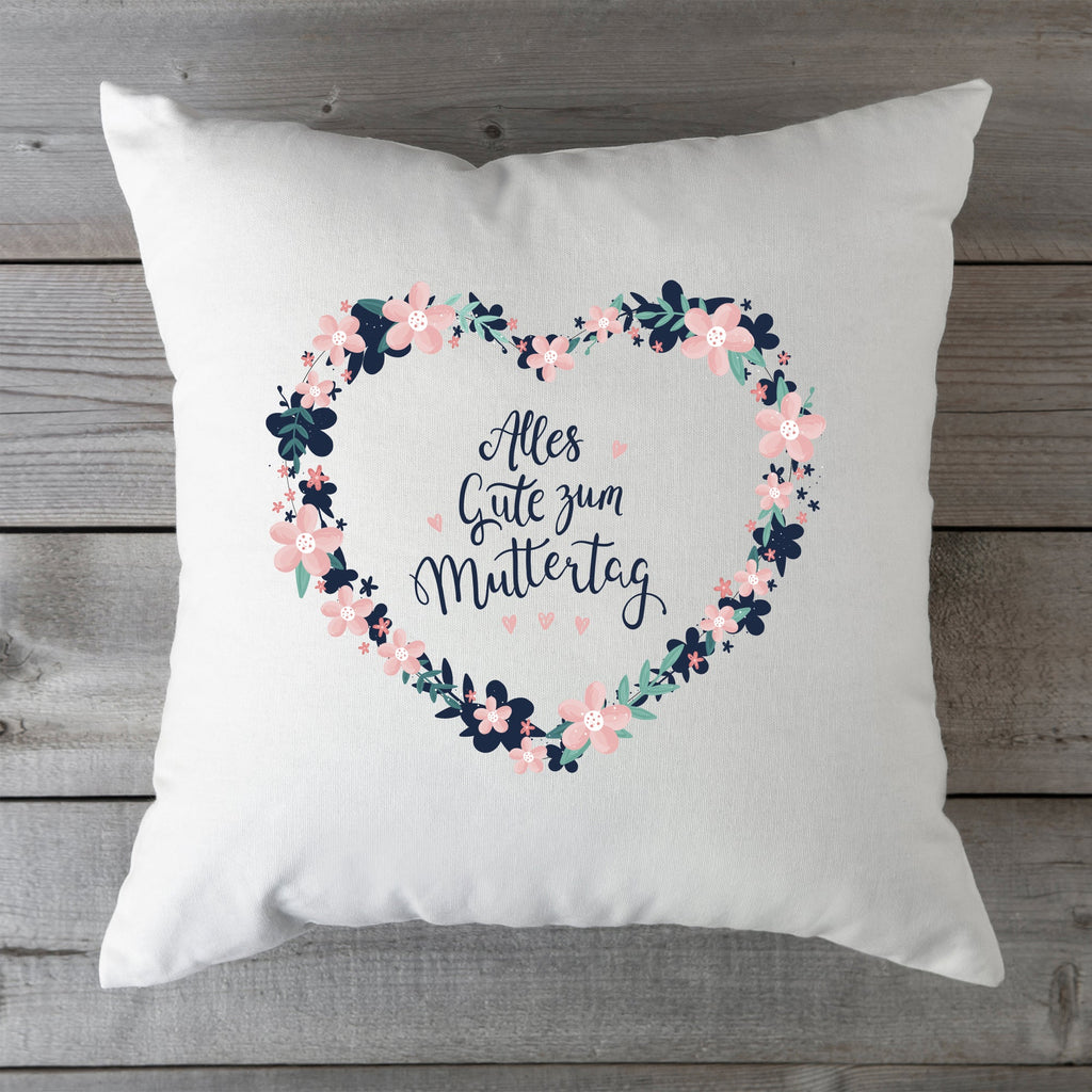 Bedrucktes Kissen mit Spruch Alles Gute zum Muttertag