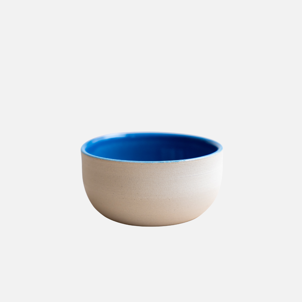 KUMO Flat White blau | handgemachte Keramiktasse