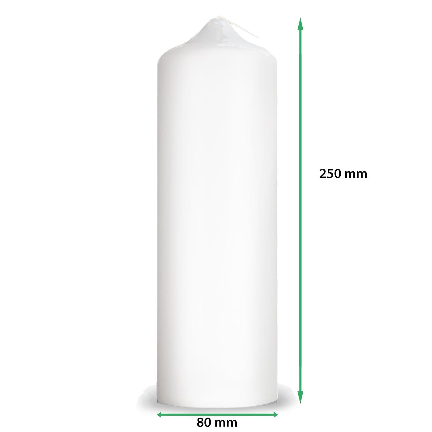 Bedruckte große Kerze mit Foto - Mama Definition