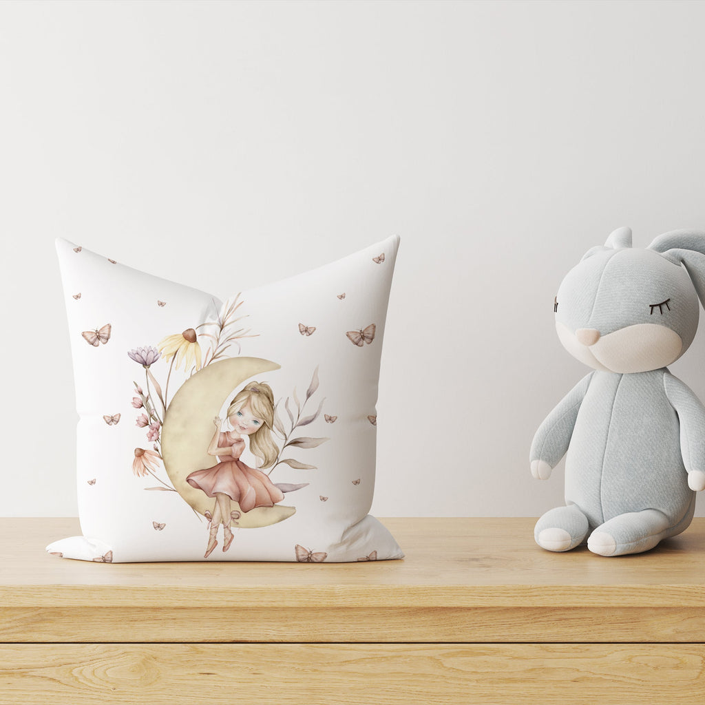 "Sweet Ballerina" Premium Kinder Dekokissen