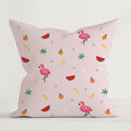 "Flamingo" Premium Dekokissen