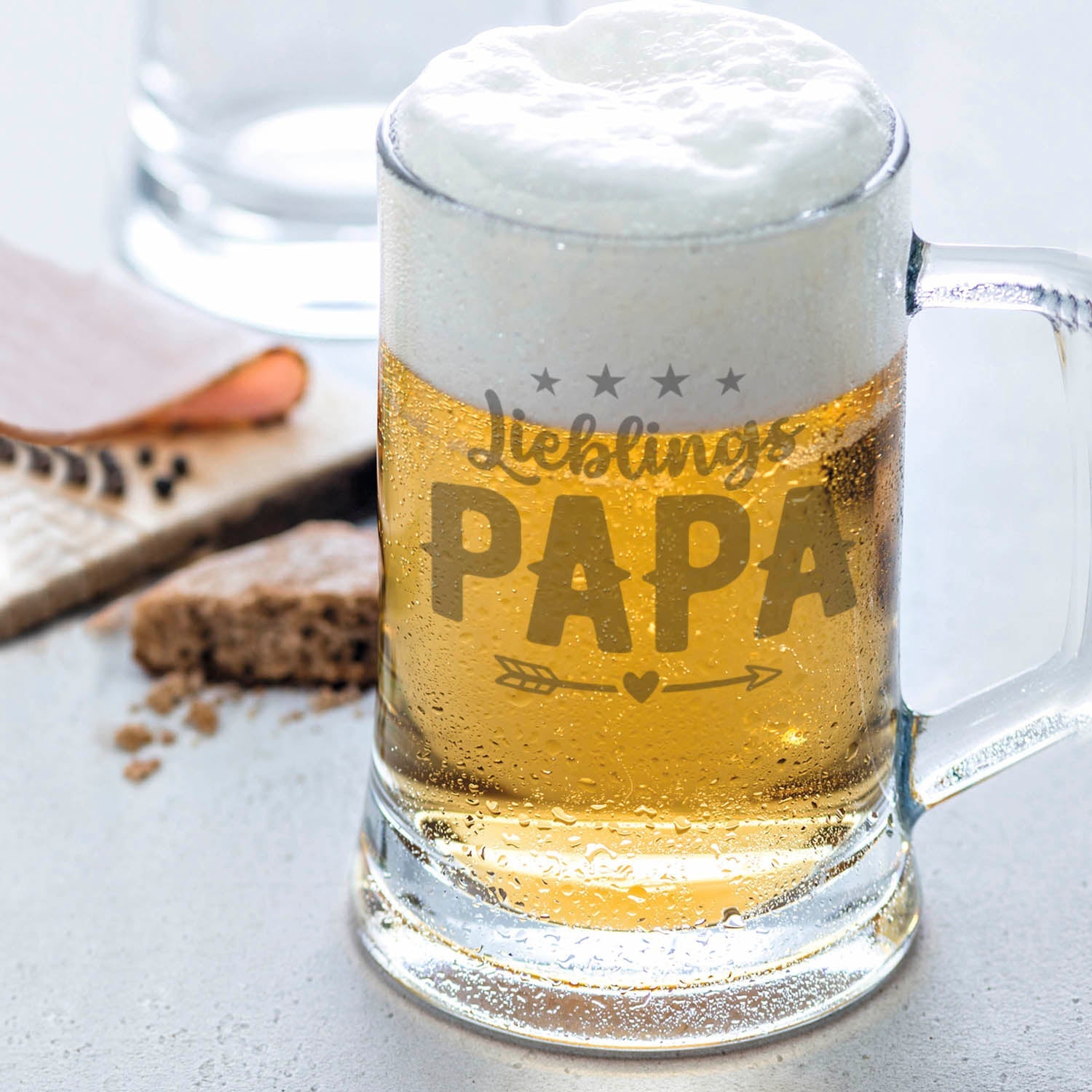 Montana Bierkrug mit Gravur "Lieblings Papa"