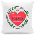 Bedrucktes Kissen mit Spruch Liebste Mama Hab Dich lieb