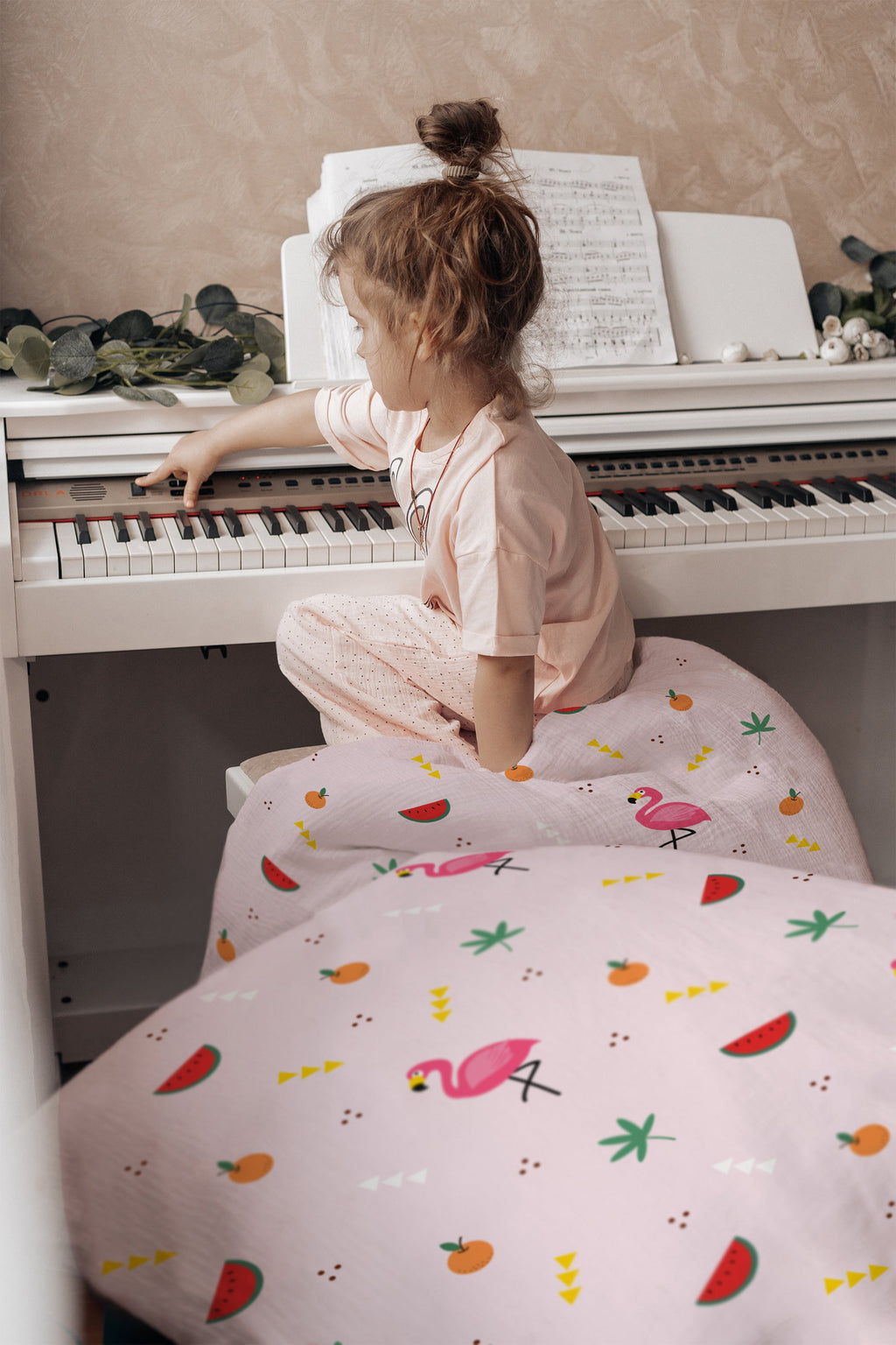 "Flamingo" Premium Kinderbettwäsche
