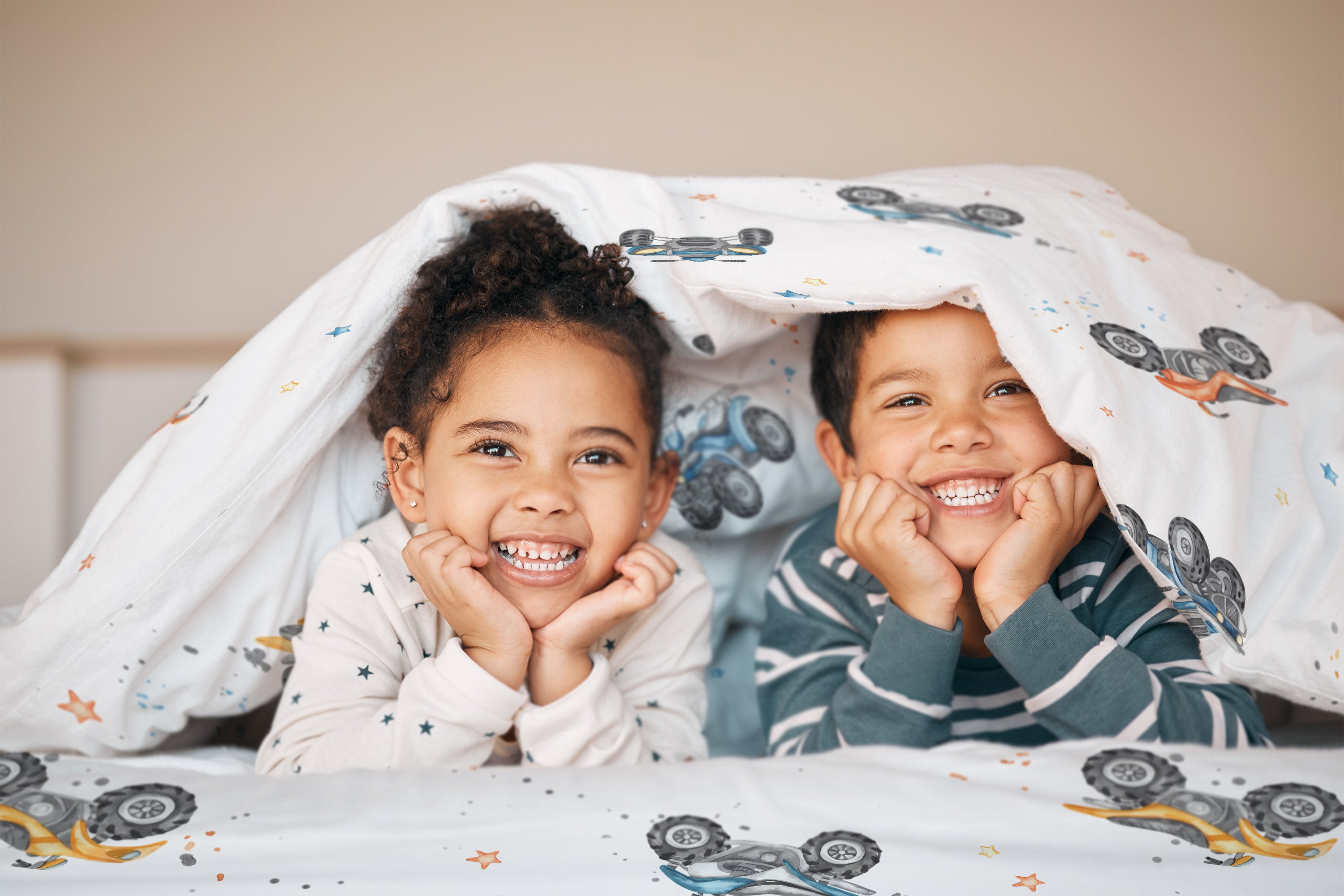 "Quads" Premium Kinderbettwäsche