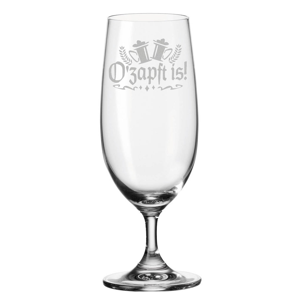 Leonardo Bierglas mit Gravur "O'zapft is!"